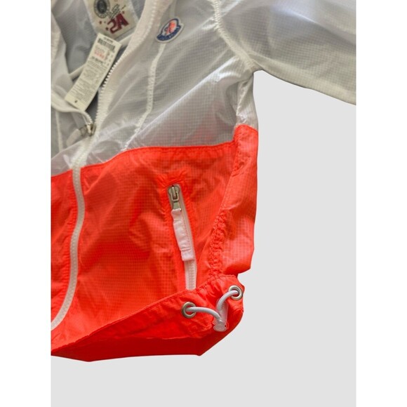 Kids Windbreaker Jacket Hood Full Zip Pockets Youth Size Lg 10-12 Unisex NWT - Picture 6 of 7